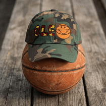 The City Collection CLE Basketball Camo Patched Hat - Rebel P Customs