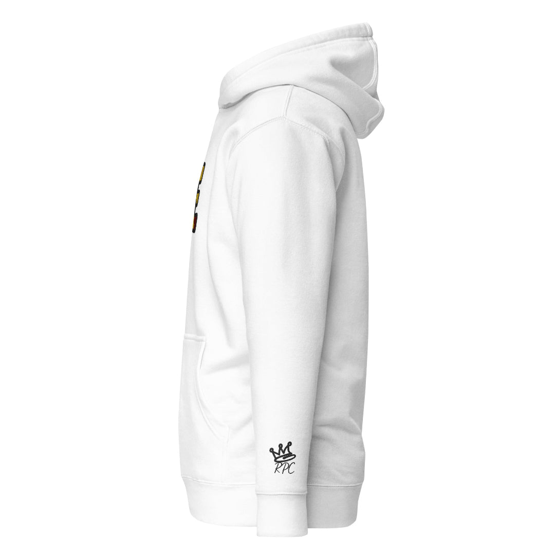 The City Collection CLE Basketball Patched Unisex Hoodie - Rebel P Customs