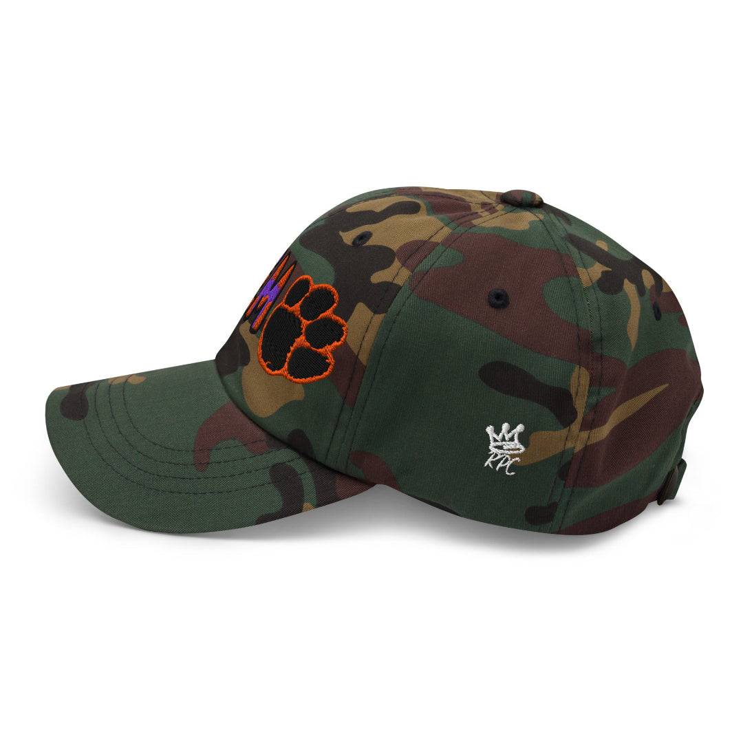 The City Collection CLEM Paw Camo Patched Hat - Rebel P Customs