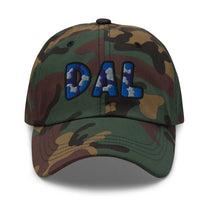 The City Collection DAL Basketball Camo Patched Hat - Rebel P Customs