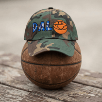 The City Collection DAL Basketball Camo Patched Hat - Rebel P Customs