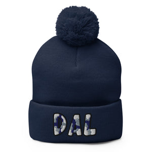 The City Collection DAL Football Patched Beanie - Rebel P Customs