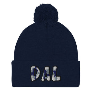 The City Collection DAL Football Patched Beanie - Rebel P Customs