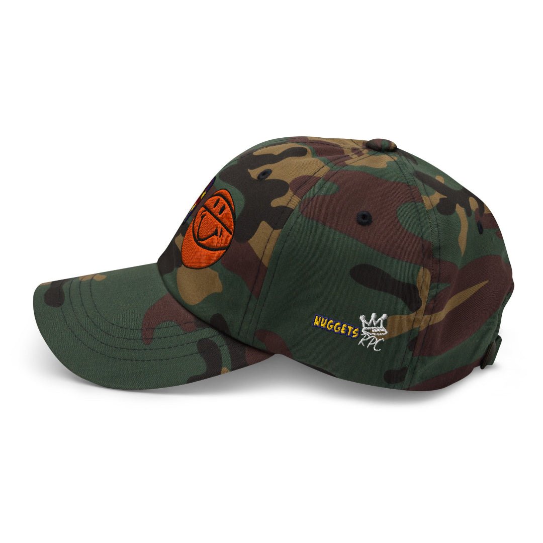 The City Collection DEN Basketball Camo Patched Hat - Rebel P Customs
