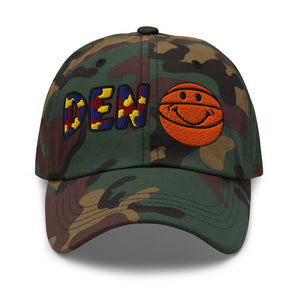 The City Collection DEN Basketball Camo Patched Hat - Rebel P Customs