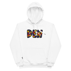 The City Collection DEN Basketball Patched Unisex Hoodie - Rebel P Customs