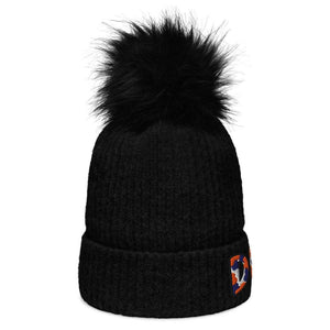 The City Collection DEN Football Patched Beanie - Rebel P Customs
