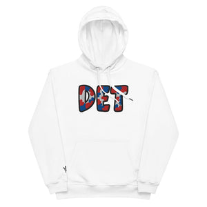 The City Collection DET Basketball Patched Unisex Hoodie - Rebel P Customs