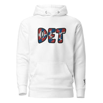 The City Collection DET Basketball Patched Unisex Hoodie - Rebel P Customs