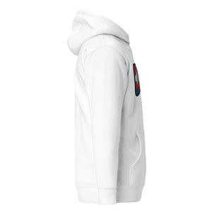 The City Collection DET Basketball Patched Unisex Hoodie - Rebel P Customs