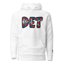 The City Collection DET Basketball Patched Unisex Hoodie - Rebel P Customs