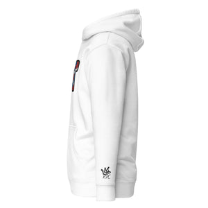 The City Collection DET Basketball Patched Unisex Hoodie - Rebel P Customs