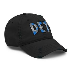 The City Collection DET Football Patched Hat - Rebel P Customs