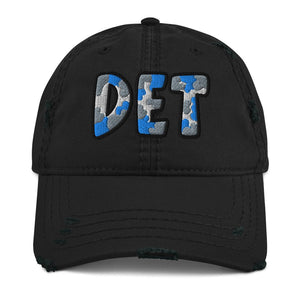 The City Collection DET Football Patched Hat - Rebel P Customs