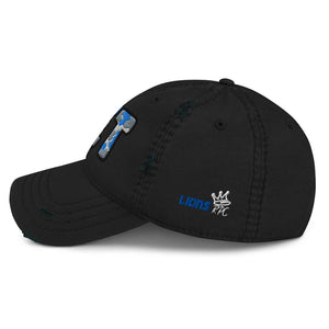 The City Collection DET Football Patched Hat - Rebel P Customs
