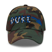 The City Collection Duke Blue Devil Camo Patched Hat - Rebel P Customs