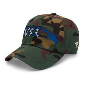 The City Collection Duke Blue Devil Camo Patched Hat - Rebel P Customs