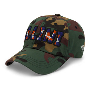 The City Collection Fighting Illini Camo Patched Hat - Rebel P Customs