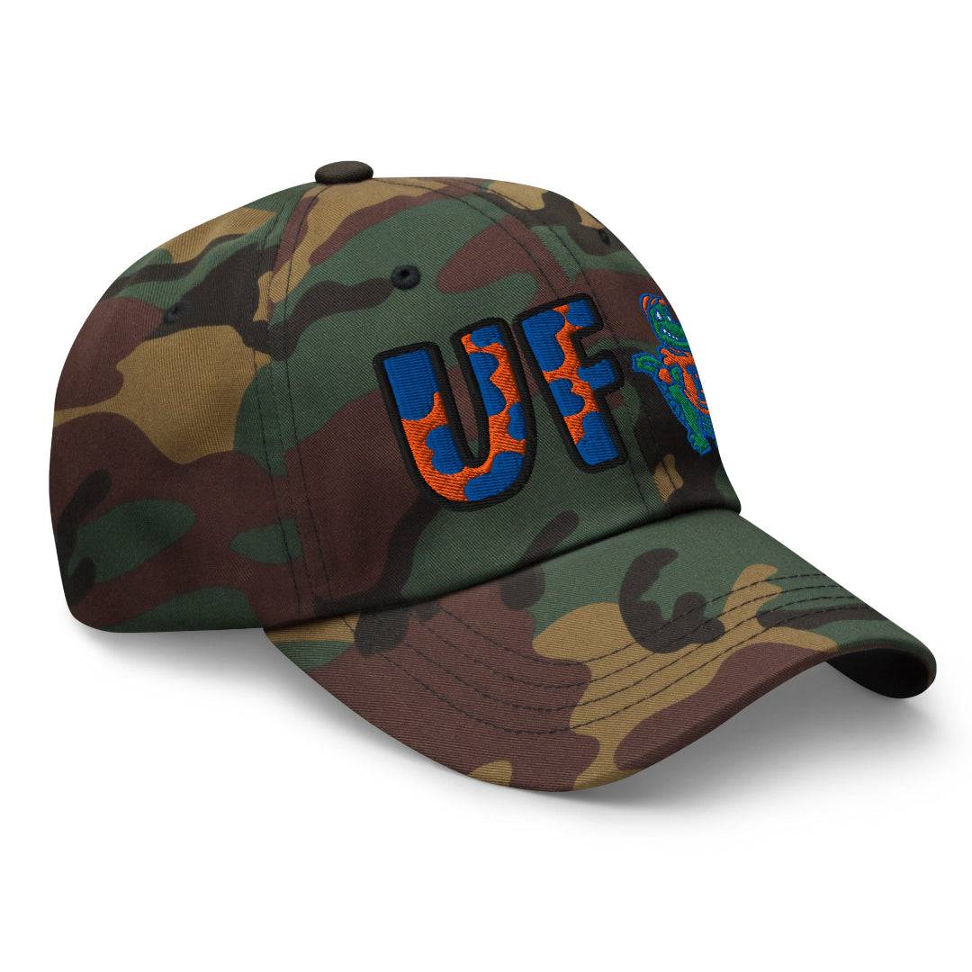 The City Collection Florida Gator Camo Patched Hat - Rebel P Customs