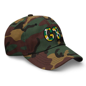 The City Collection GB Football Camo Patched Hat - Rebel P Customs