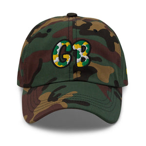 The City Collection GB Football Camo Patched Hat - Rebel P Customs
