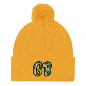 The City Collection GB Football Patched Beanie - Rebel P Customs