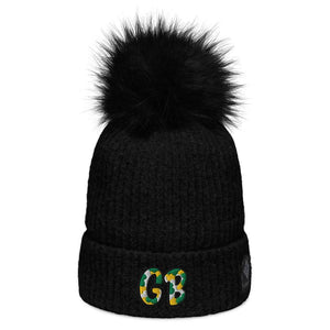 The City Collection GB Football Patched Beanie - Rebel P Customs
