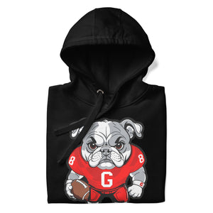 The City Collection Georgia Bulldog Unisex Hoodie - Rebel P Customs
