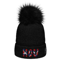 The City Collection HOU Football Patched Beanie - Rebel P Customs