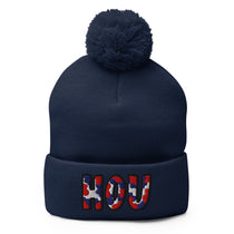 The City Collection HOU Football Patched Beanie - Rebel P Customs