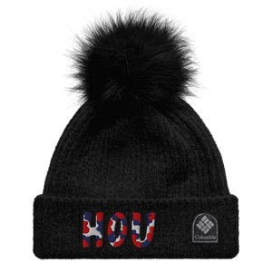 The City Collection HOU Football Patched Beanie - Rebel P Customs