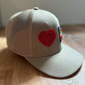 The City Collection I Love NY Chenille Patched Hat - Rebel P Customs