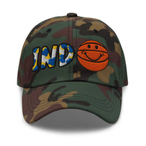 The City Collection IND Basketball Camo Patched Hat - Rebel P Customs
