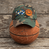 The City Collection IND Basketball Camo Patched Hat - Rebel P Customs