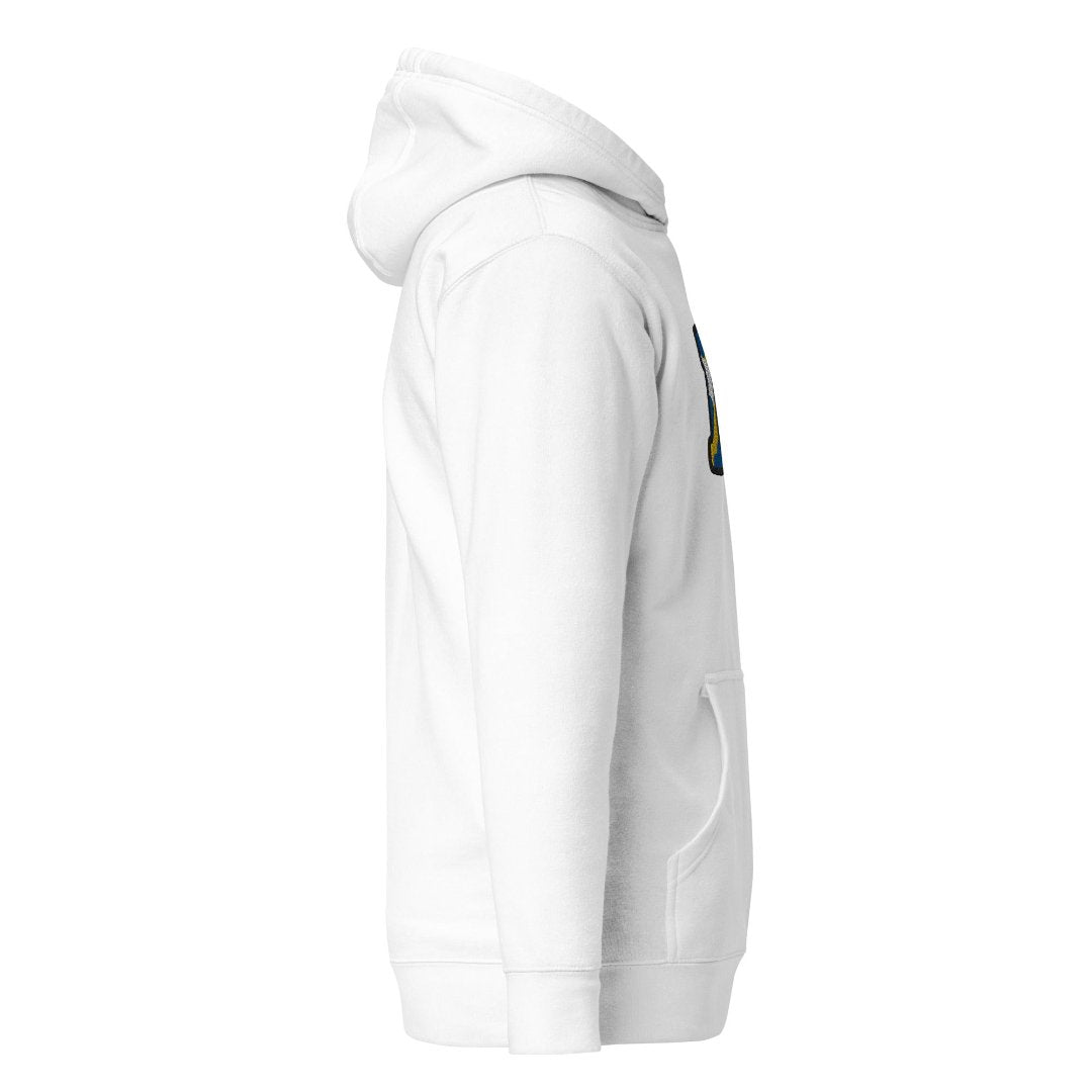 The City Collection IND Basketball Patched Unisex Hoodie - Rebel P Customs