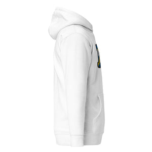 The City Collection IND Basketball Patched Unisex Hoodie - Rebel P Customs