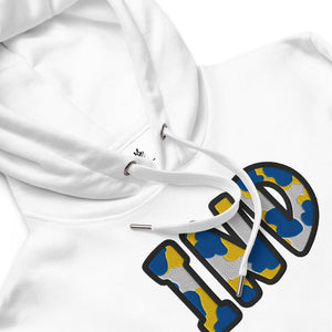 The City Collection IND Basketball Patched Unisex Hoodie - Rebel P Customs
