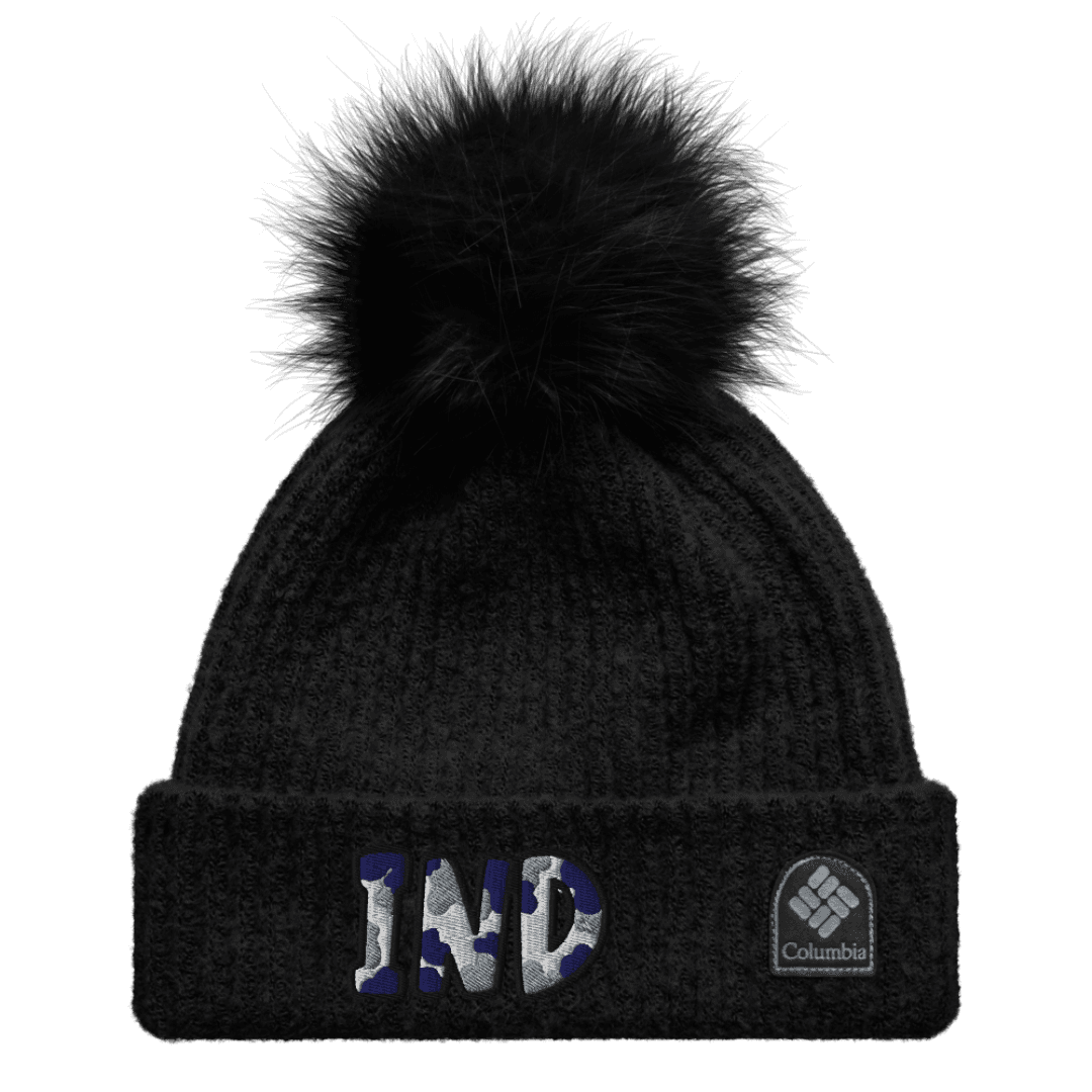 The City Collection IND Football Patched Beanie - Rebel P Customs