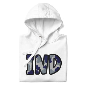 The City Collection IND Football Patched Unisex Hoodie - Rebel P Customs