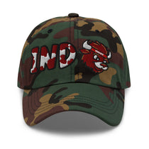 The City Collection IND Hoosiers Camo Patched Hat - Rebel P Customs