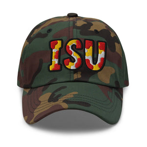 The City Collection ISU Camo Patched Hat - Rebel P Customs