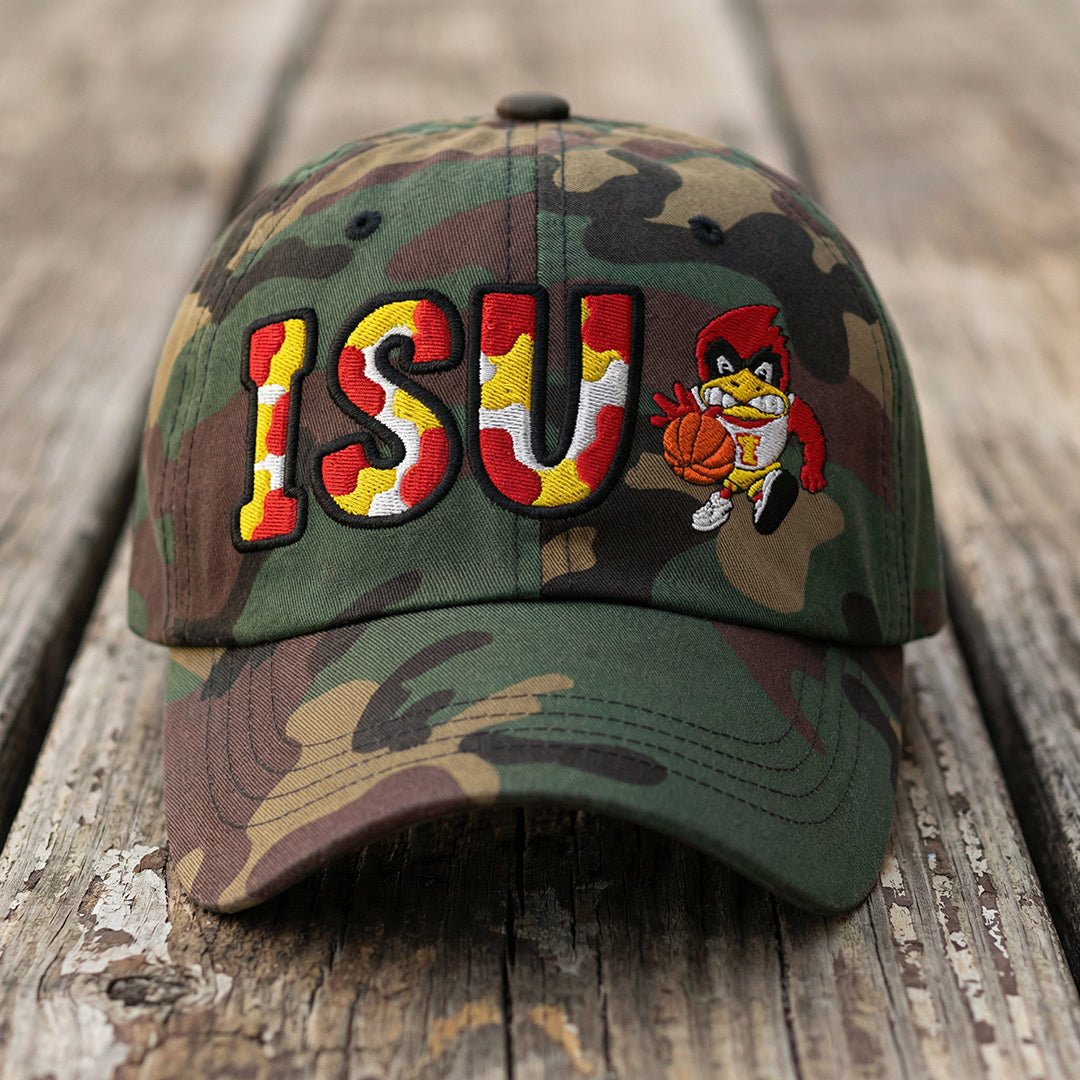 The City Collection ISU Cyclones Camo Patched Hat - Rebel P Customs