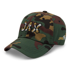 The City Collection JAX Football Camo Patched Hat - Rebel P Customs