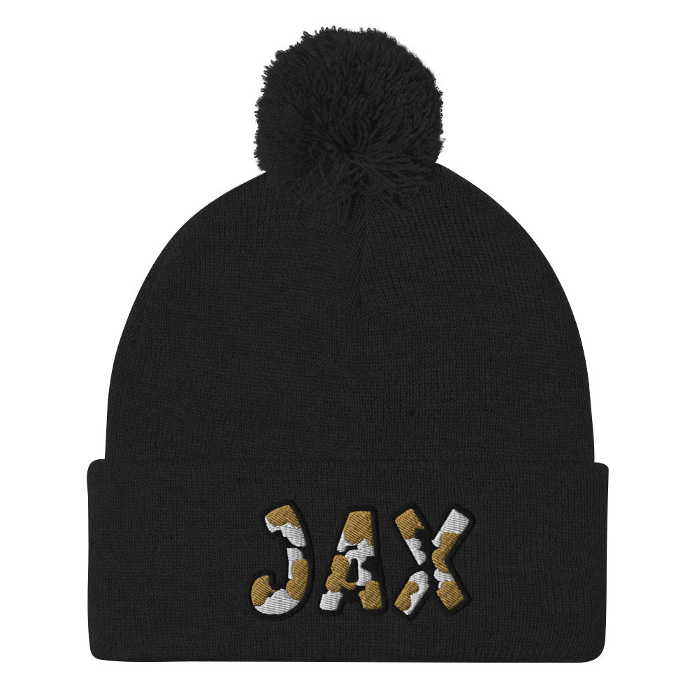 The City Collection JAX Football Patched Beanie - Rebel P Customs