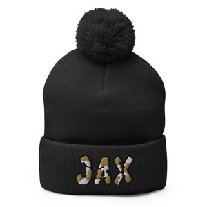 The City Collection JAX Football Patched Beanie - Rebel P Customs