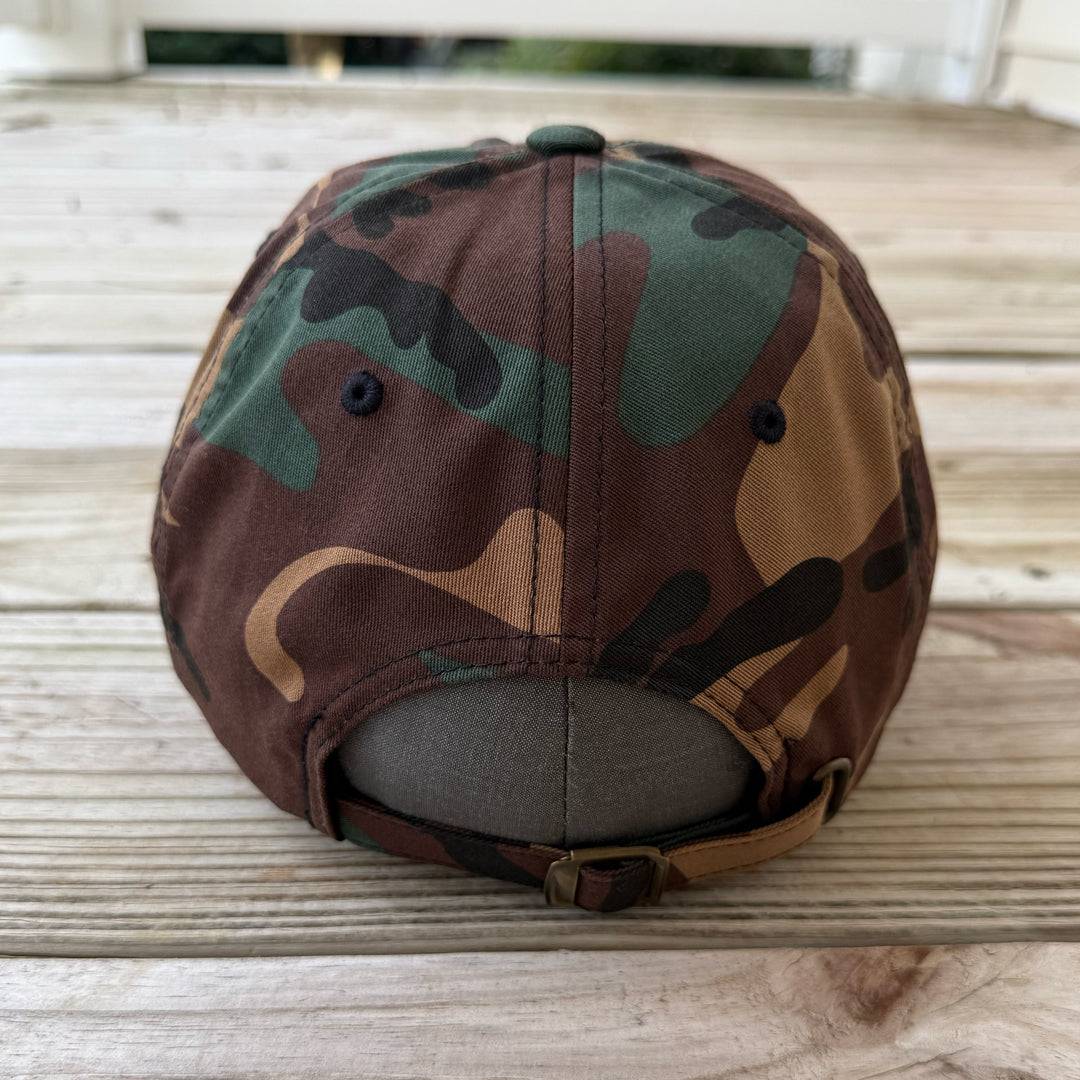 The City Collection KC Football Camo Patched Hat - Rebel P Customs