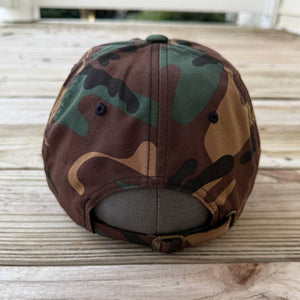 The City Collection KC Football Camo Patched Hat - Rebel P Customs