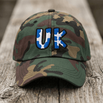 The City Collection Kentucky Camo Patched Hat - Rebel P Customs