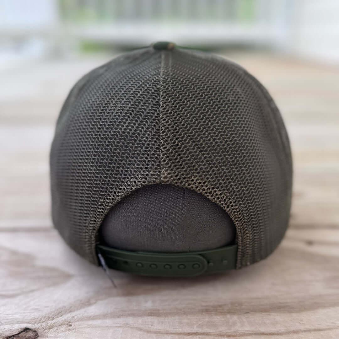 The City Collection LA Chenille Camo Patched Hat - Rebel P Customs