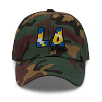 The City Collection LA Football Camo Patched Hat - Rebel P Customs